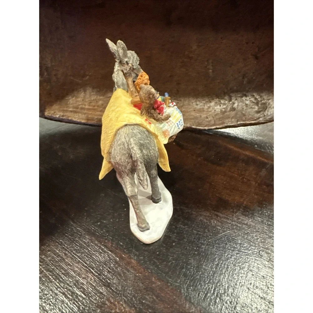 Vtg Sherri Buck Baldwin Santa's Journey Christmas 1998 Donkey Mule 2nd Ed‎ #1